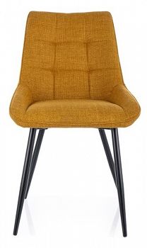 Krzesło tapicerowane KLIF curry 68 bjorn