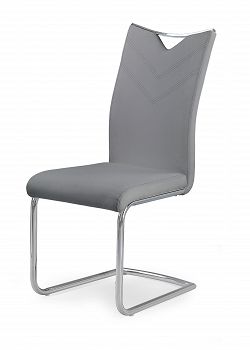 Krzesło tapicerowane K224 popiel