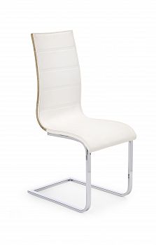 Krzesło tapicerowane K104 białe