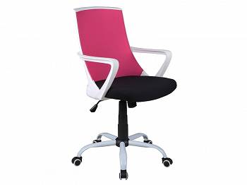 Fotel obrotowy, krzesło biurowe Q-248 różowy