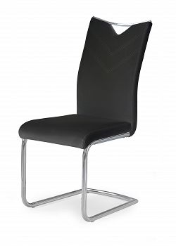 Krzesło tapicerowane K224 czarne