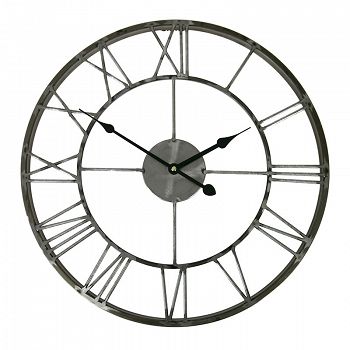 Zegar ścienny 45 cm stalowy