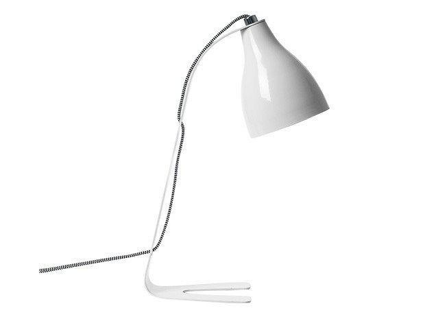 Lampa biurkowa BAREFOOT biała