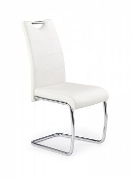 Krzesło tapicerowane K211 białe