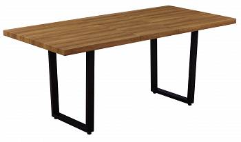 Stół rozkładany Mezo Teak 140-180/85 cm