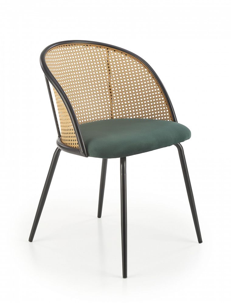 Krzesło K508 ciemny zielony