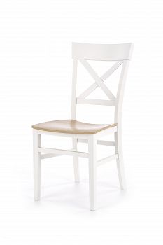 Krzesło drewniane TUTTI białe