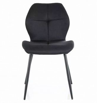 Krzesło tapicerowane FRANK czarny, tkanina nea 19