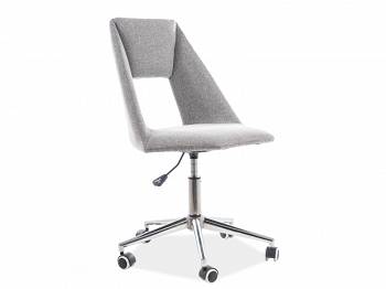 Fotel obrotowy, krzesło biurowe PAX szary