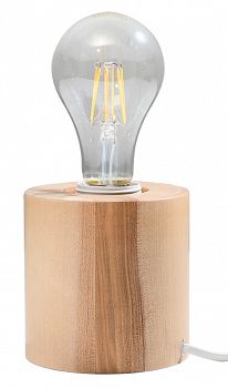  Lampa stołowa SALGADO naturalne drewno