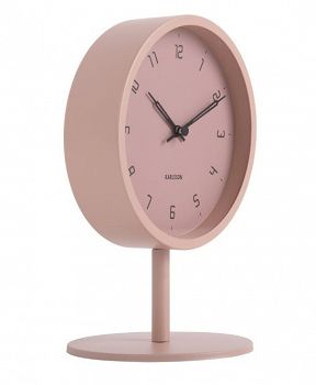 Zegar stołowy STARK różowy