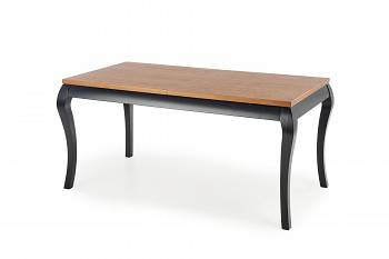 Stół rozkładany WINDSOR ciemny dąb 160-200 cm