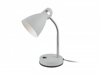Lampa biurkowa New Study metal white by Leitmotiv