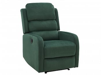 Fotel rozkładany PEGAZ velvet zielony