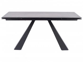 Stół rozkładany SALVADORE CERAMIC II szary marmur 120-180 cm