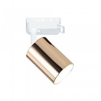 Lampa sufitowa, system szynowy Kika Track Gold / 01 Biały by OrlickiDesign