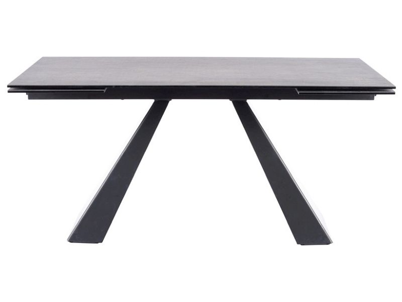 Stół rozkładany SALVADORE CERAMIC szary, efekt marmuru 160-240 cm