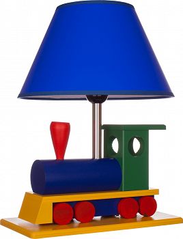 Lampka stołowa Lokomotywa kolorowa