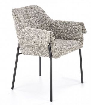 Krzesło tapicerowane K522 szary