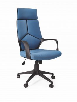 Fotel obrotowy, krzesło biurowe VOYAGER niebieski