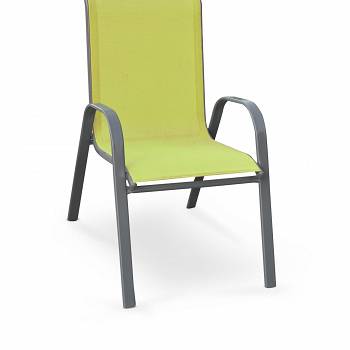 Krzesło ogrodowe MOSLER zielone