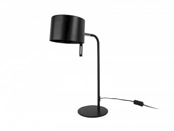 Lampa biurkowa Shell metal black by Leitmotiv