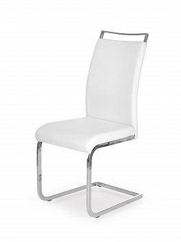 Krzesło tapicerowane K250 białe