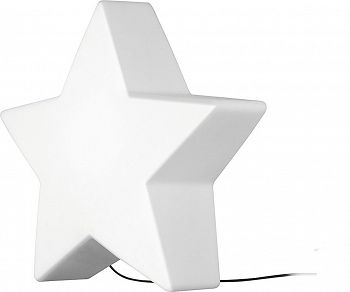 Lampa zewnętrzna, dekoracja STAR biała