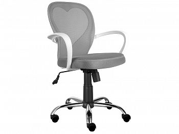 Fotel obrotowy, krzesło biurowe DAISY szary