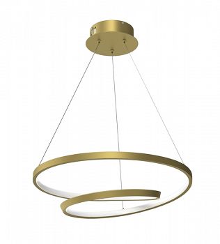 Lampa sufitowa LUCERO LED złota