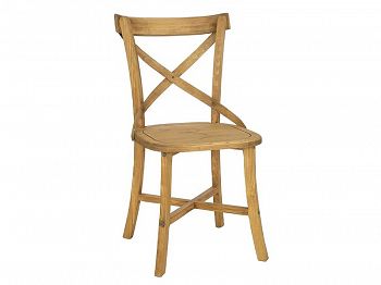 Krzesło drewniane LARS brąz miodowy