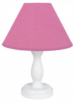 Lampka stołowa Stefi1 biała, różowa