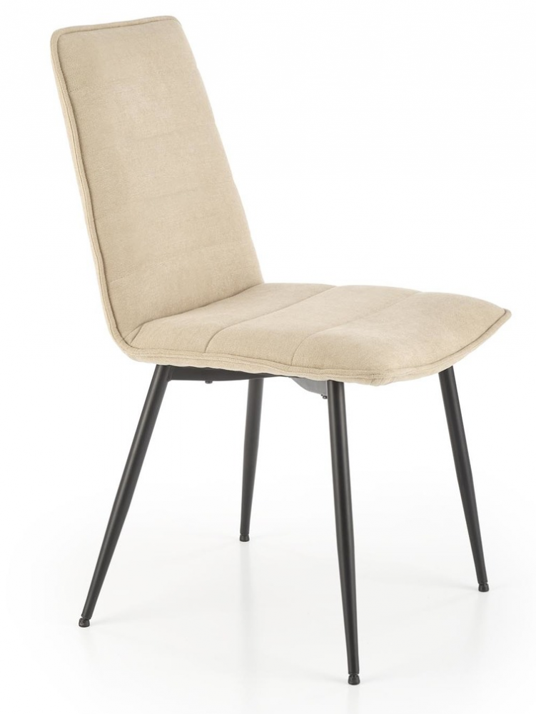Krzesło tapicerowane K493 beżowy