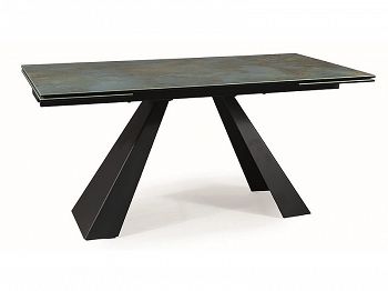 Stół rozkładany SALVADORE turkus ossido verde 160-240 cm