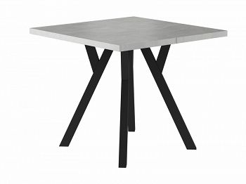 Stół rozkładany MERLIN efekt betonu 90-240 cm