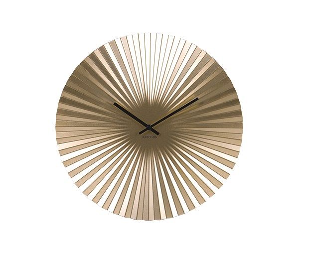 Zegar ścienny SENSU metal złoty 50 cm