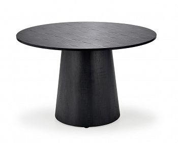 Stół okrągły GINTER czarny 120 cm