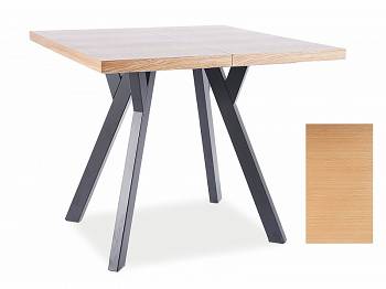 Stół rozkładany MERLIN okleina naturalna 90-240 cm
