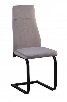 Krzesło tapicerowane TOMAS szary