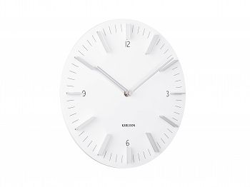 Zegar ścienny DETAILED biały