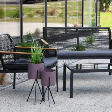 Balkon i ogród